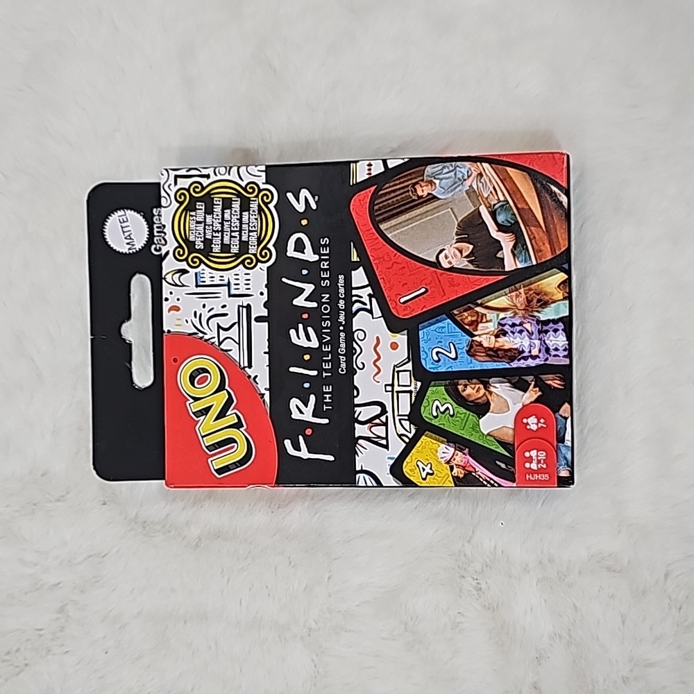 Mattel Games Uno Friends The Television Card Game